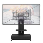 TV Stand with Push-Pull Drawer for Living Room, Bedroom, Offices