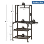 Heavy Duty 3D Printer Stand with Filament Storage Rack