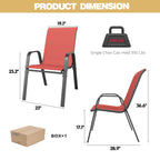 5-Piece Outdoor Patio Dining Set