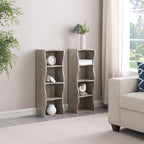 8-Layer Adjustable Shelf Ultra-Thin Bookshelf