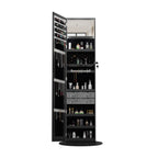 360° Swivel Jewelry Cabinet with Full Length Mirror