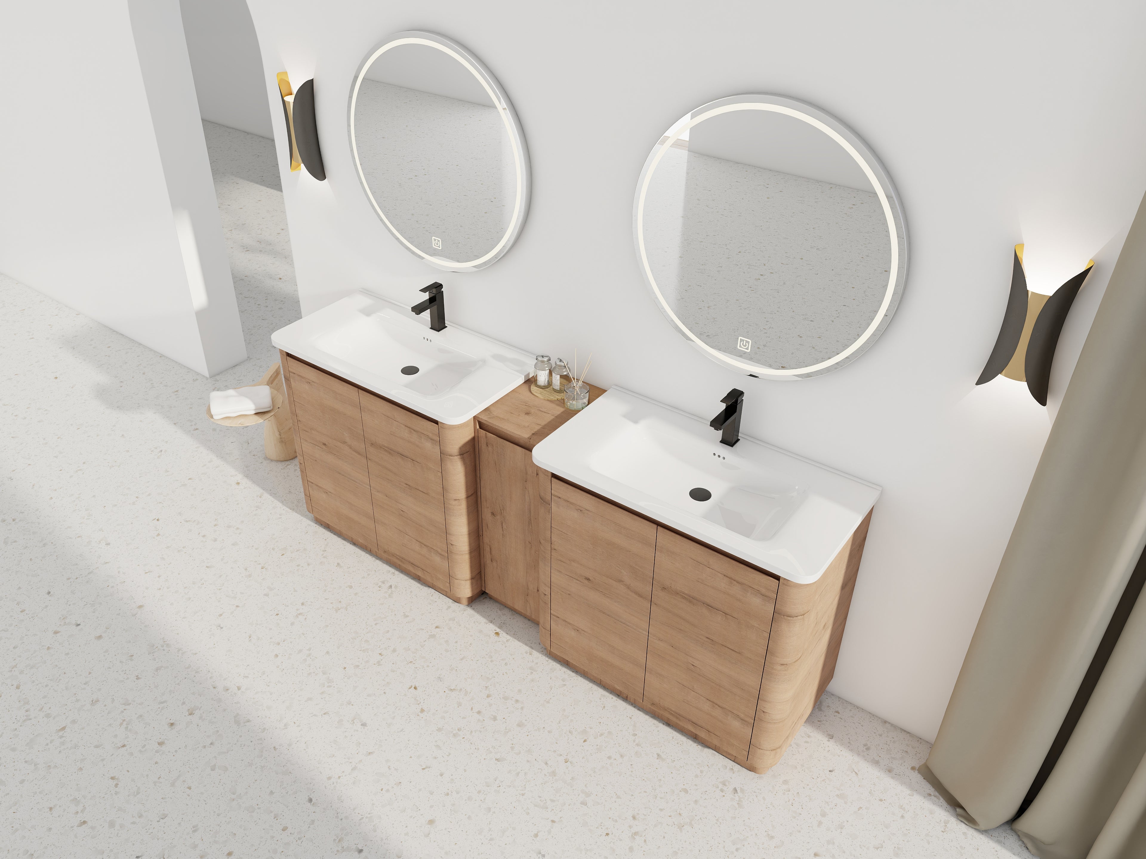 84'' Freestanding Bathroom Vanity