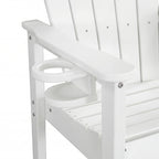 All-Weather HDPE Bar Height Adirondack Chair