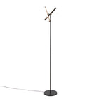 Icicle 65" Modern Swivel Floor Lamp