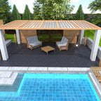 Stone Style 12" Patio Deck Tiles