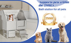 50in Stainless Steel Dog Washing Station