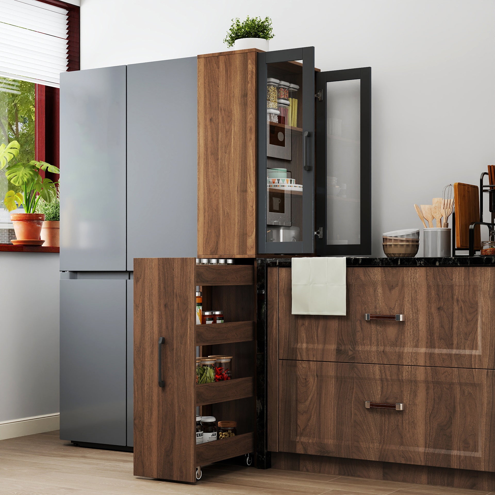 70.87" H Display Storage Cabinet