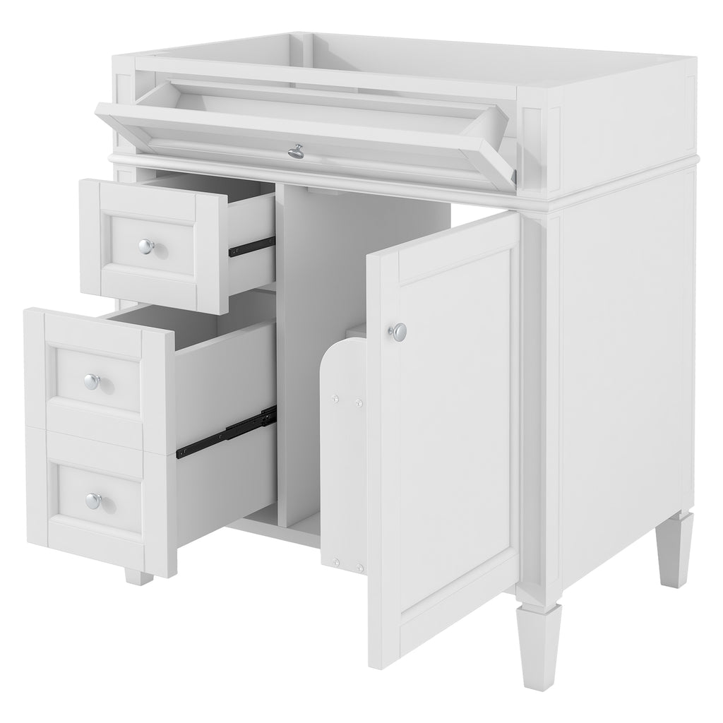 30'' Bathroom Vanity Without Top Sink