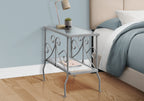 Clear Tempered Glass Accent Table