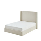 Carmen Upholstered Wingback Bed Frame
