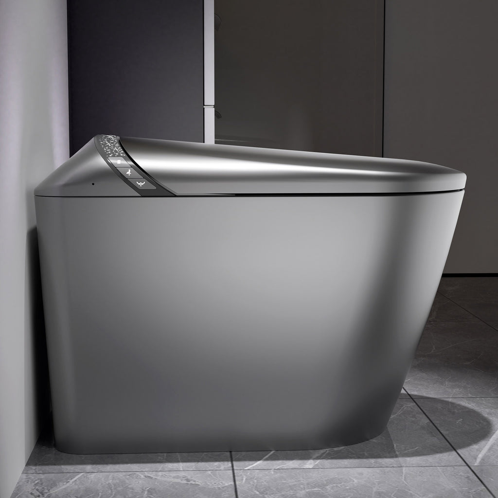Starry Night Light Smart Toilet with Bidet Built In