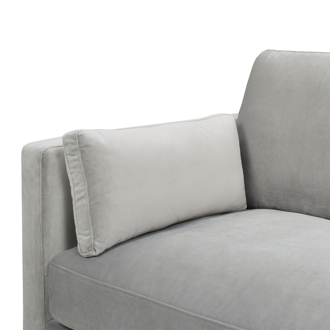 Knox 84" Modern Farmhouse Sofa, Opal