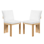 Indoor Boucle Dining Chair Set of 2