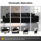 82.7" Plush Corduroy 3-Seat Sofa