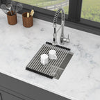 15 Inch Undermount Sink - Stainless Steel Single Bowl Kitchen Sink