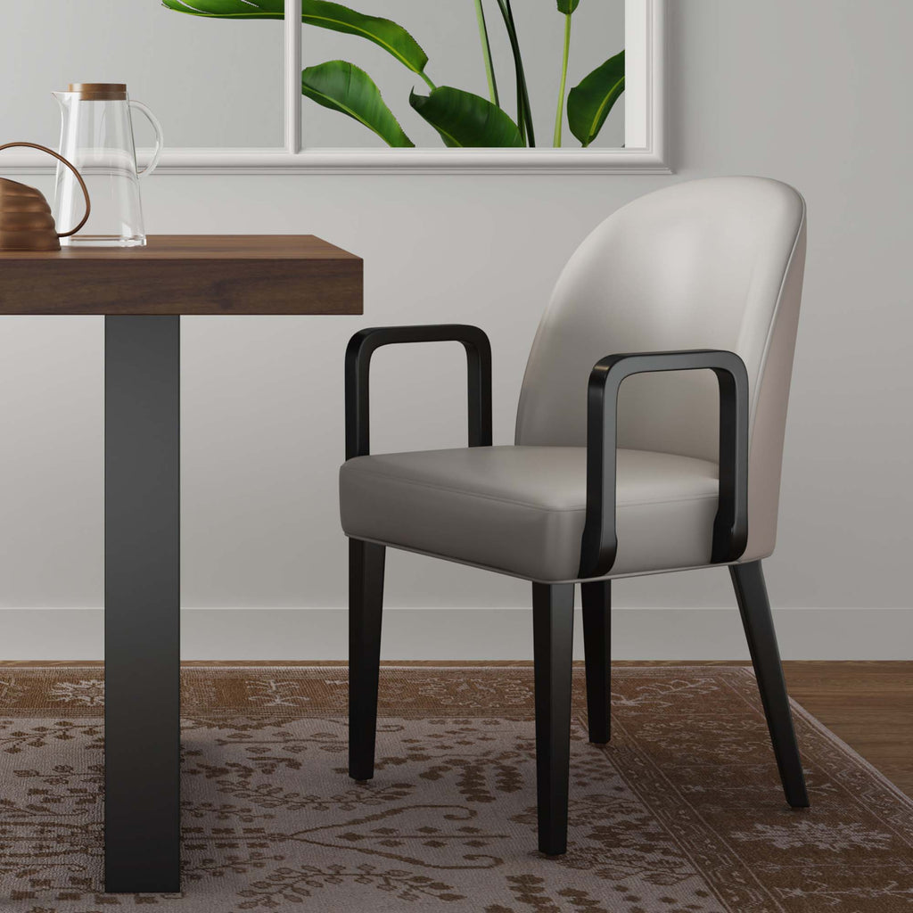 Hillman Wood Upholstered Armchair