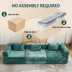 Compression Convertible Floor Sofa Bed