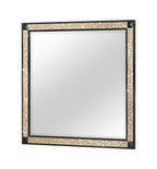 Lively Black/Gold Mirror