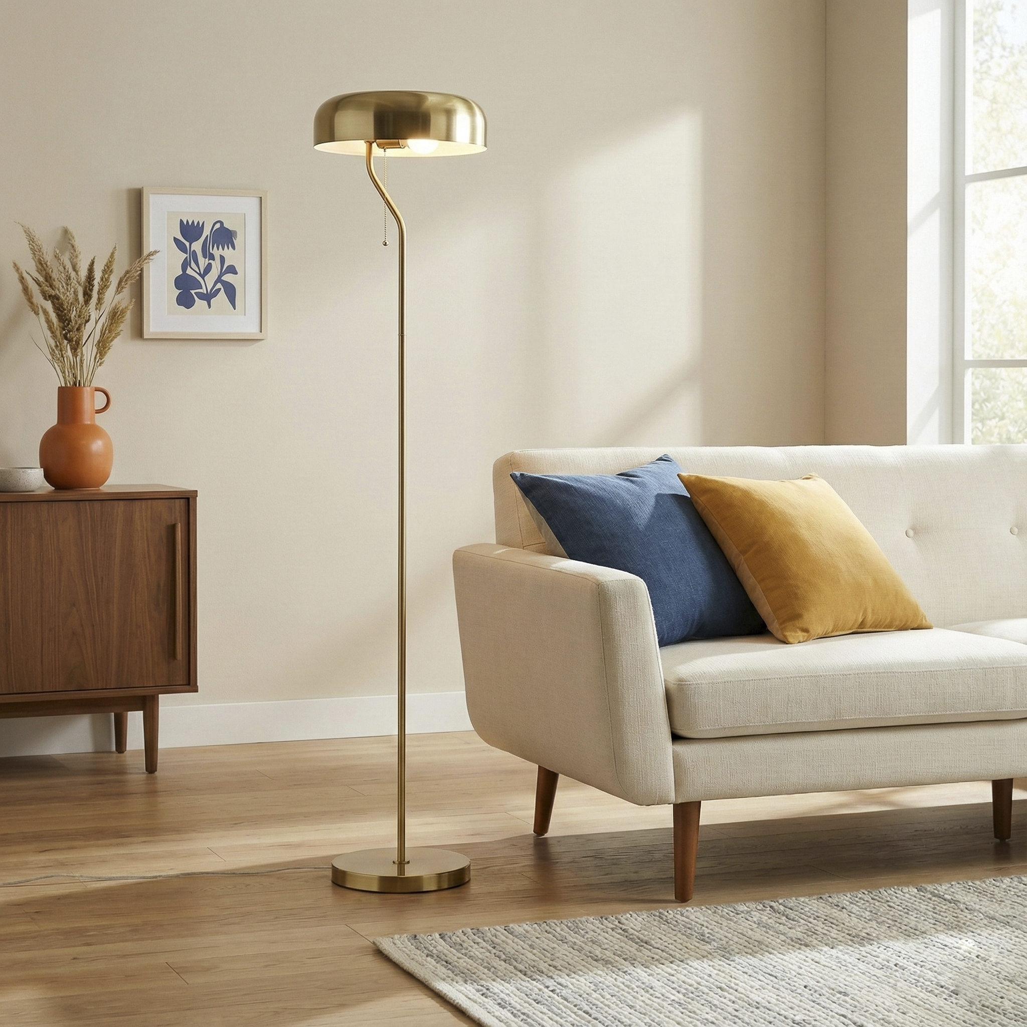 Tall Corner Floor Lamp