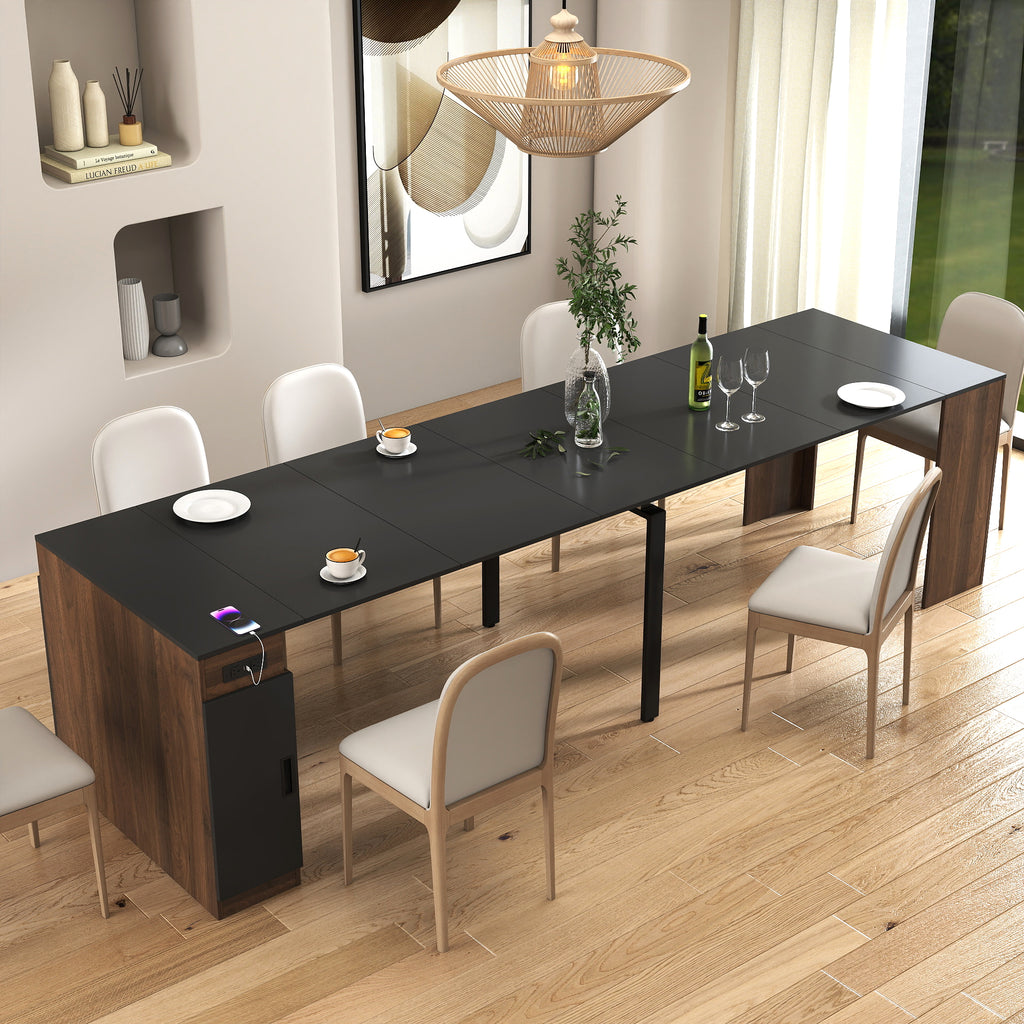 Modern Multifunctional Extendable Dining Table