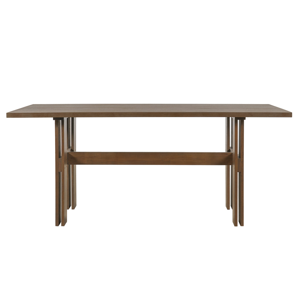 Modern Wooden Dining Table for 4 to 6 People