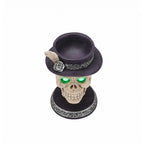 Halloween Skull Candle Holder with Glowing