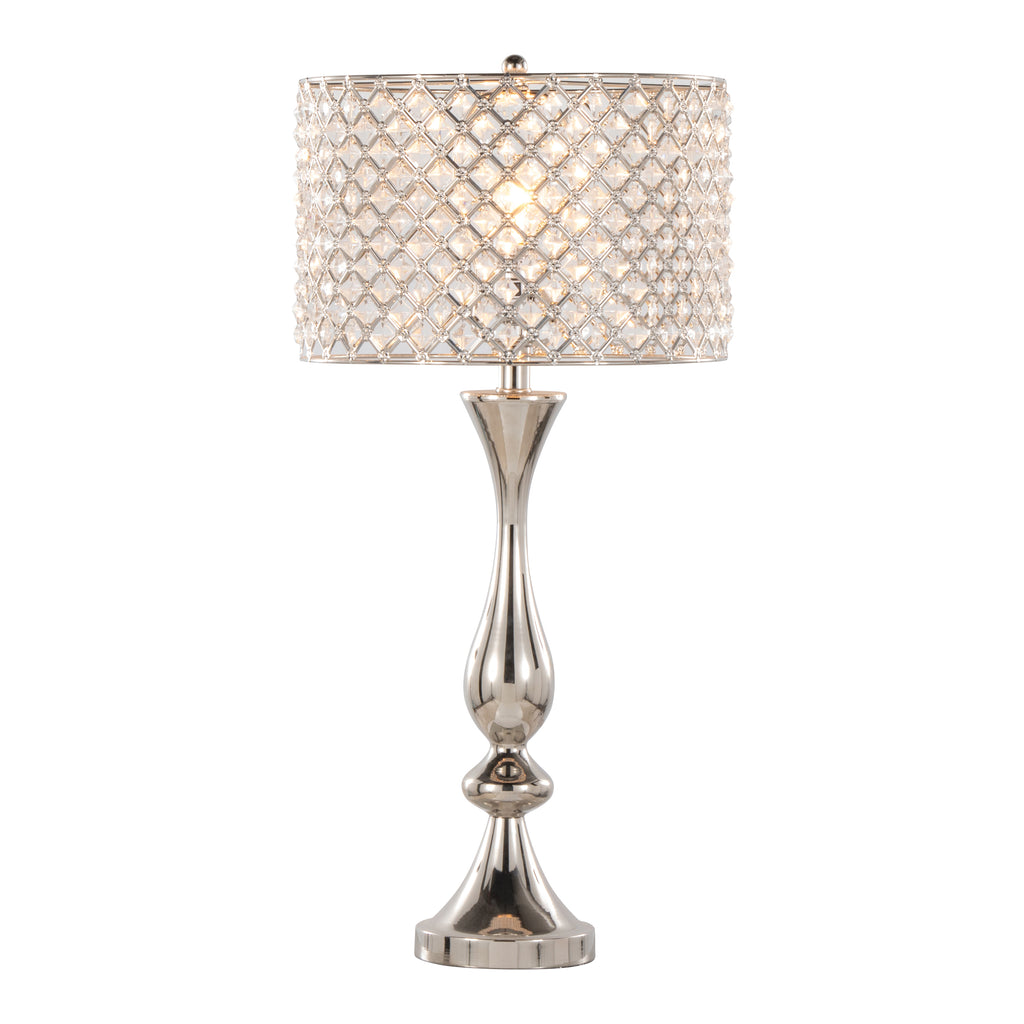 Topaz 27" Contemporary Metal Table Lamp