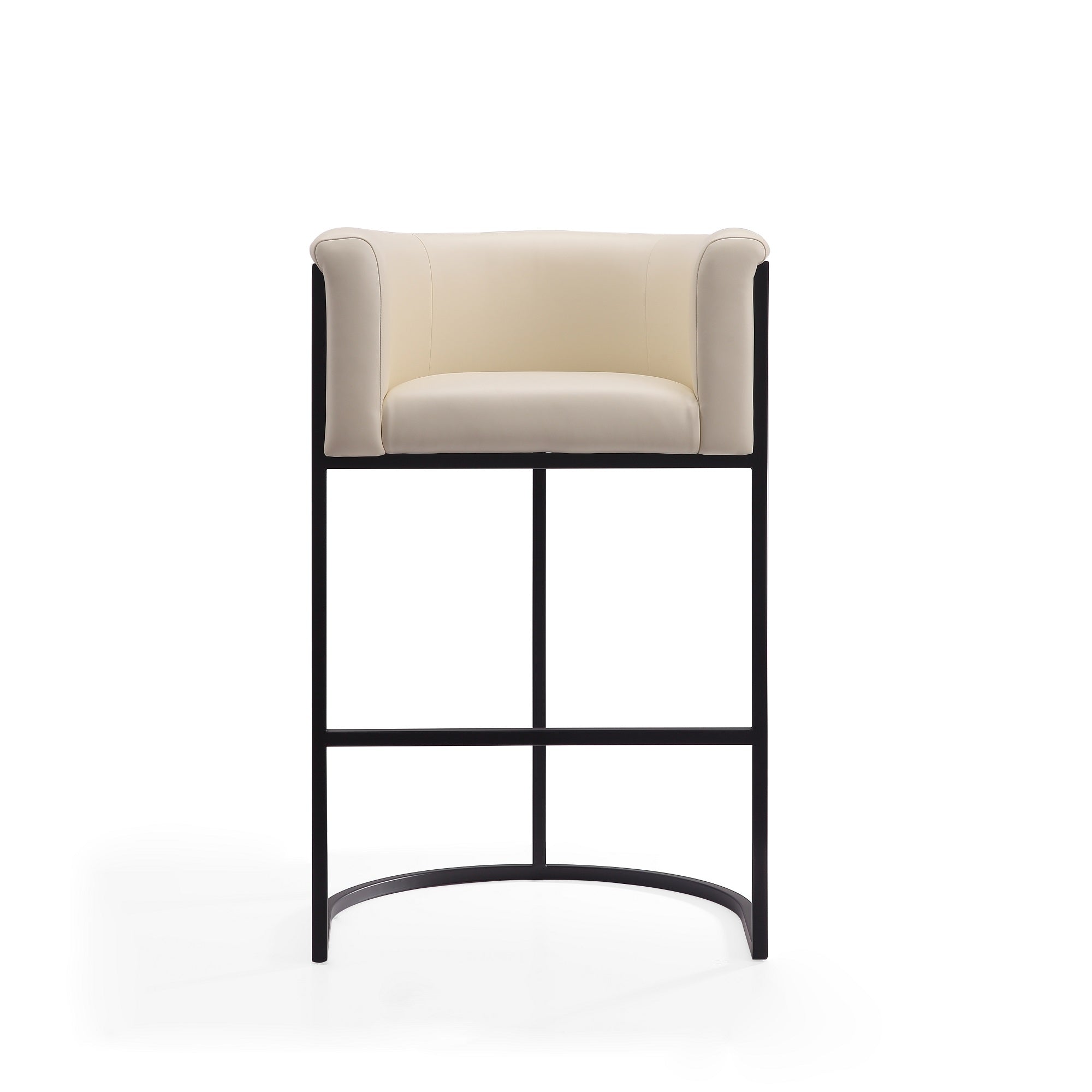 Cosmopolitan Metal Upholstered Barstool