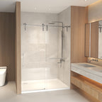 Frameless Sliding Shower Door - 56-60" x 76" H
