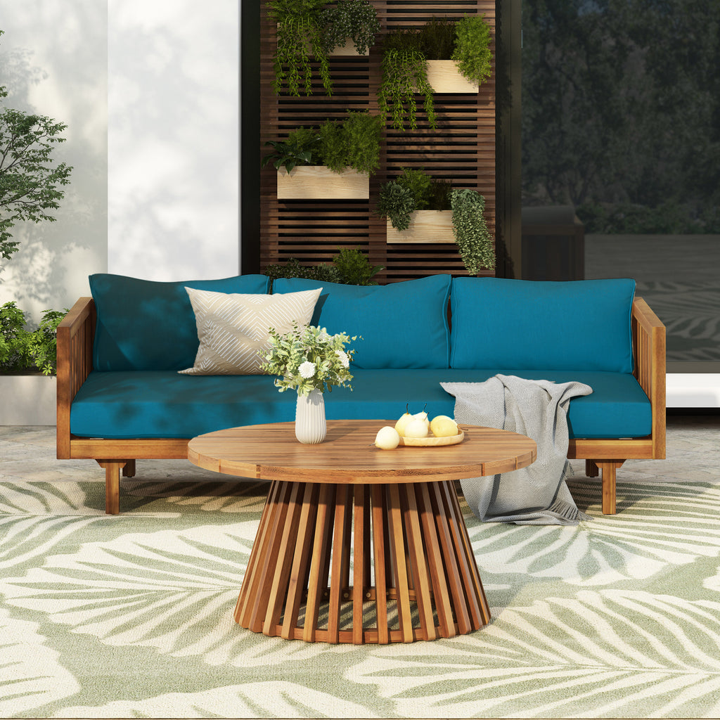 Acacia Wood Patio Furniture Set