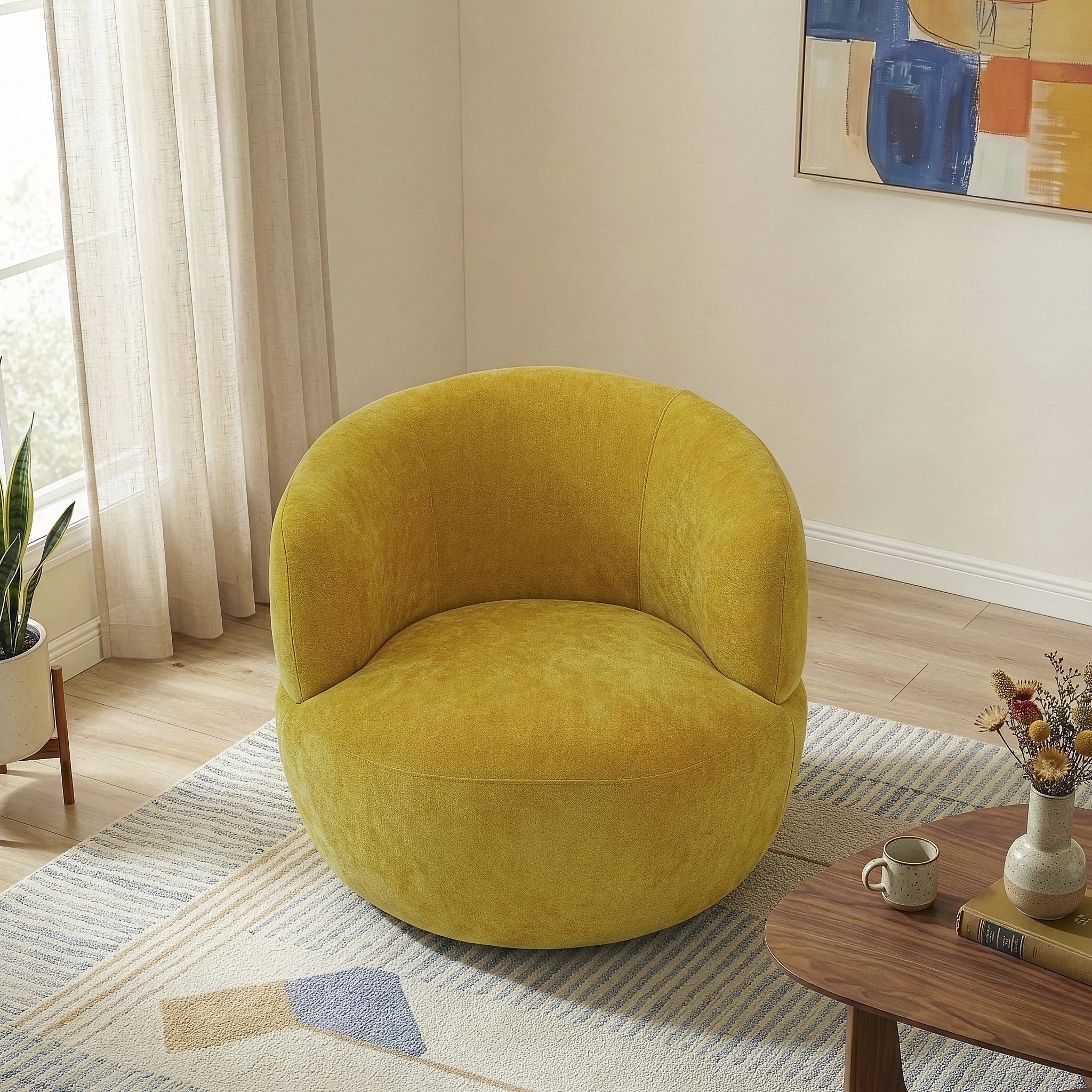 Thornton Chenille Bean Bag Chair