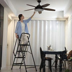 Four Step Ladder - Lightweight Folding Step Stool