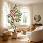 7FT Artificial Bougainvillea Tree with Realistic Flowers
