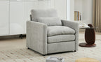Cozy Upholstered Armchair – Oversized Comfy Cloud Sofa