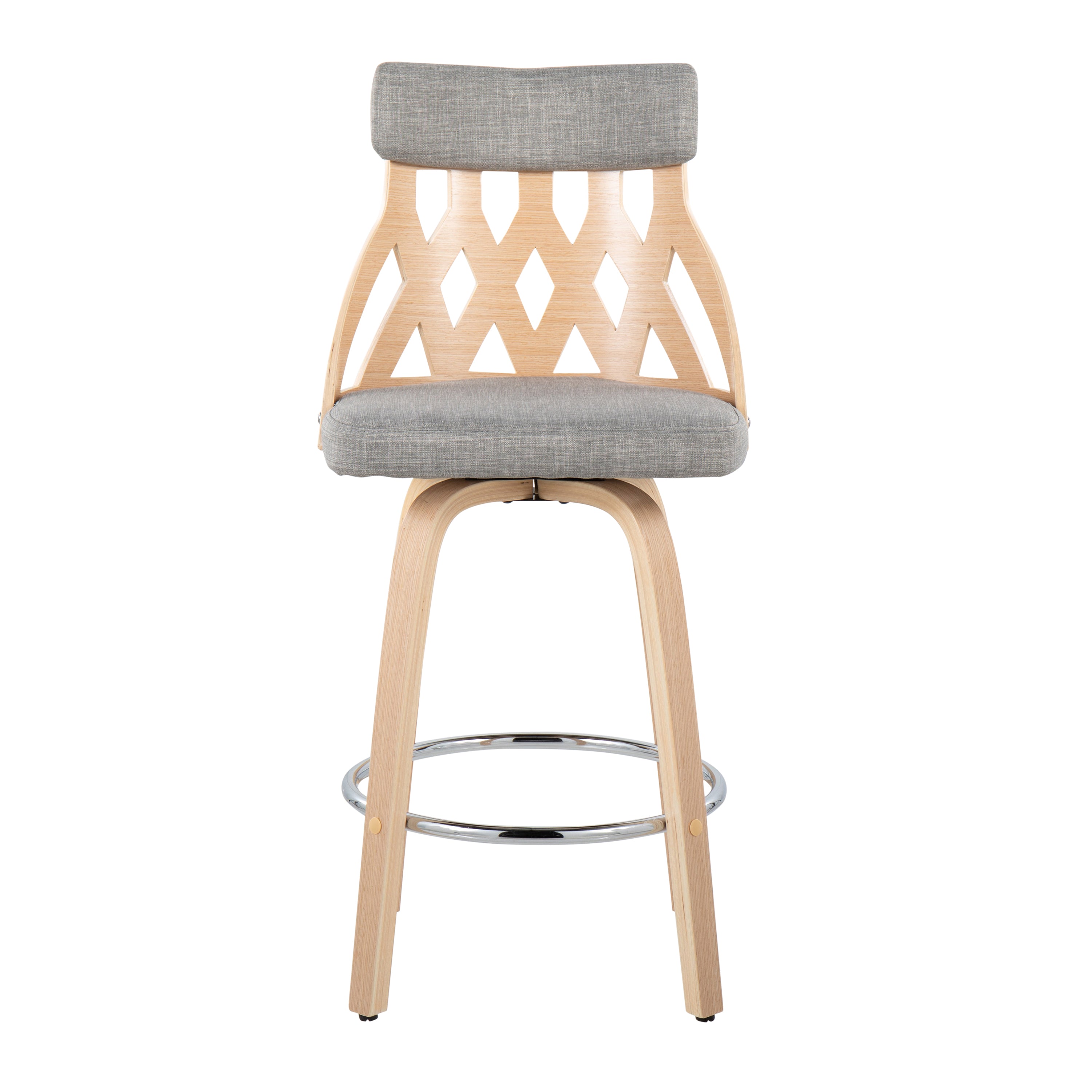 Mid-Century Modern 26" Counter Stool