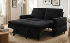 Convertible Sofa Bed 62.75" Sleeper Sofa Loveseat