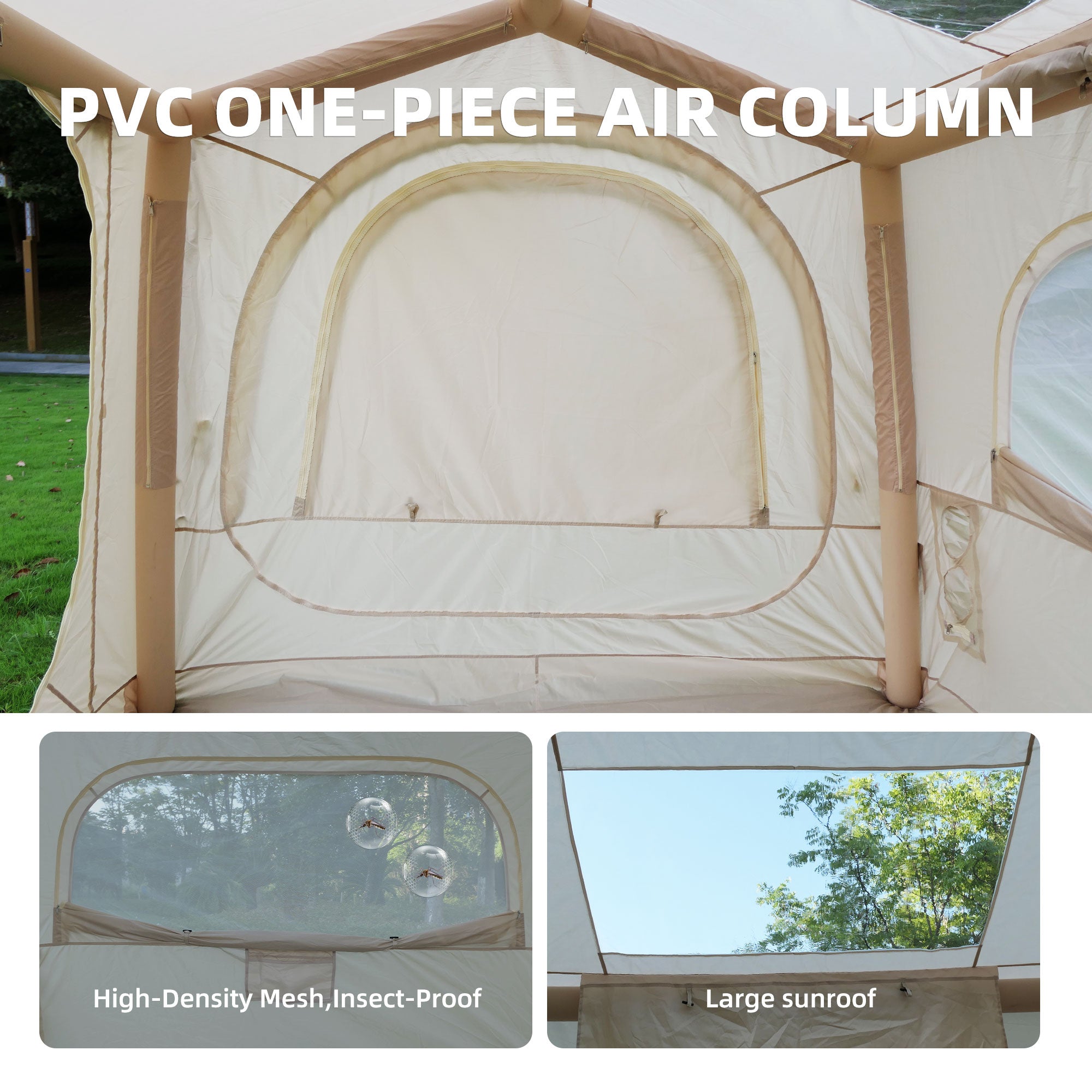 VKAMP Inflatable Tent for 4-8 Adults