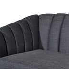 Contemporary 3-Seater Sofa with Accent Pillows