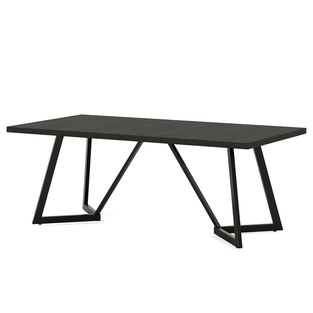 71" Large Dining Table for 6-8 People