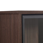 51.2'' Freestanding Display Cabinet with 2 Storage Drawers