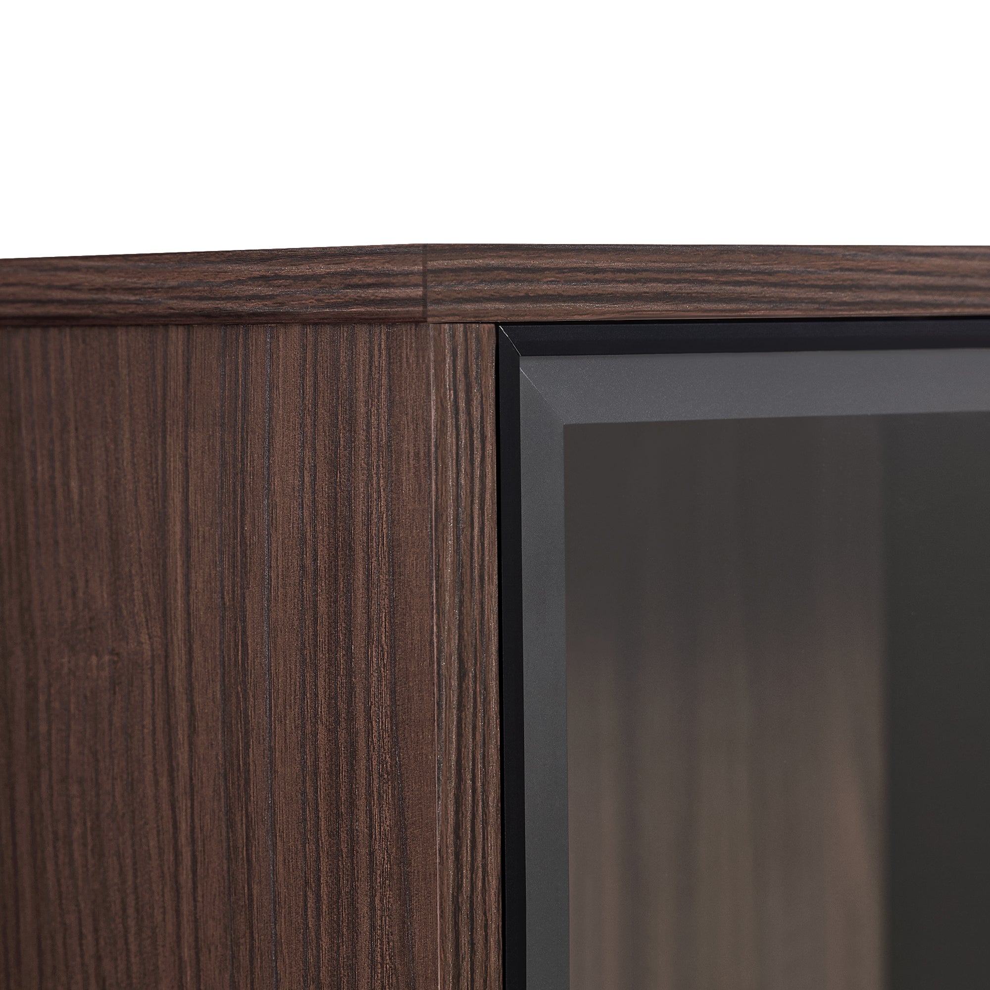 51.2'' Freestanding Display Cabinet with 2 Storage Drawers