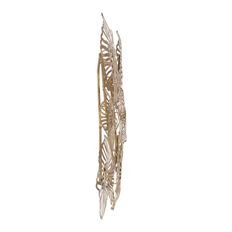 24-Inch Gold Coral-Inspired Wall Décor