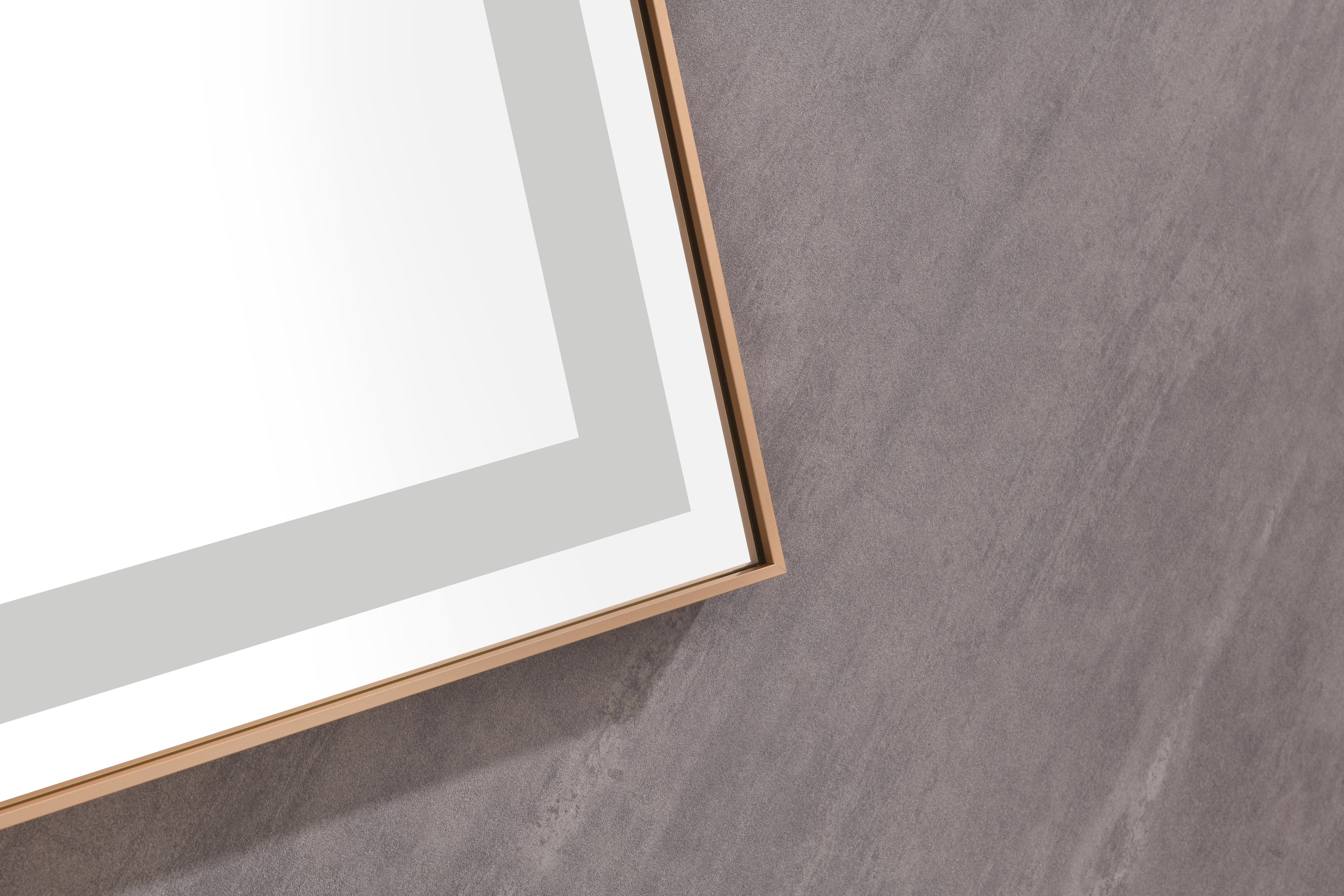 118 x 36 Inch LED Bathroom Mirror with Aluminum Frame