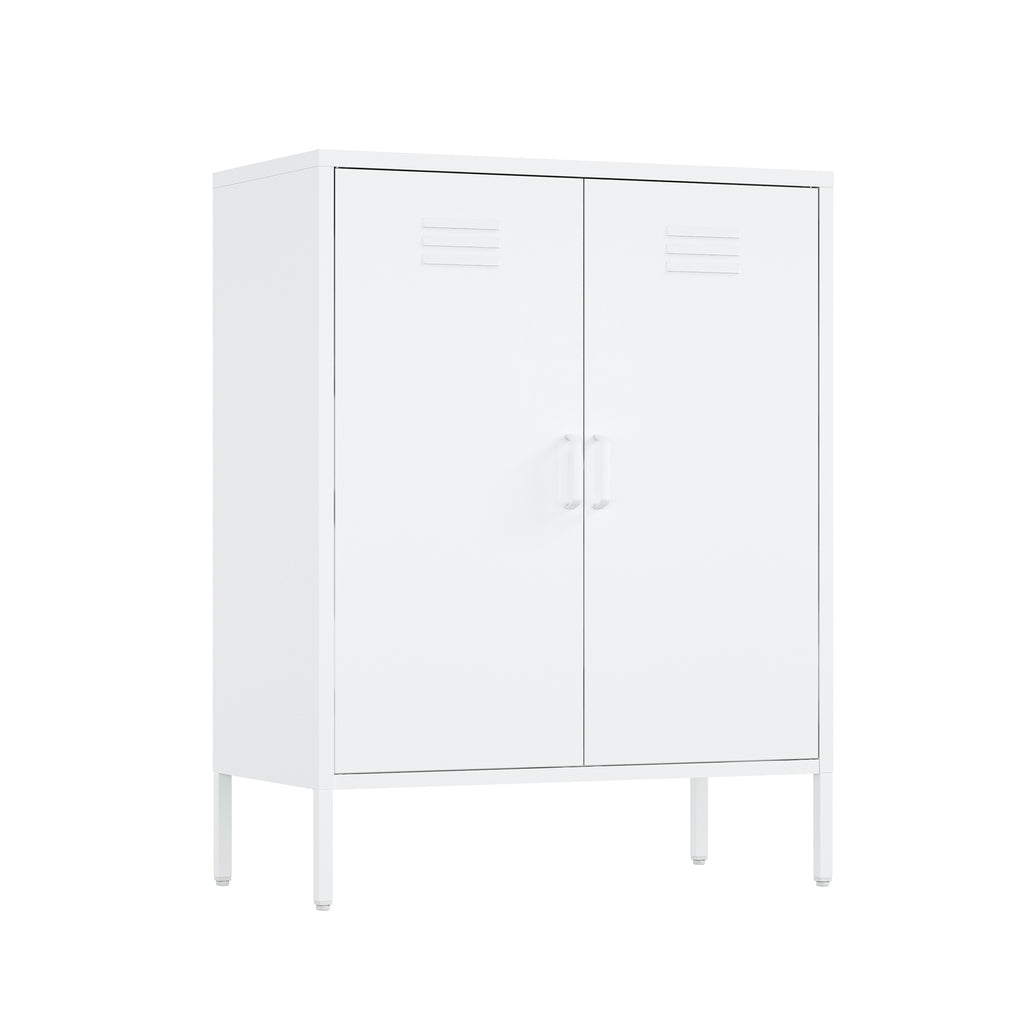 Naomi 32" Metal Accent Cabinet