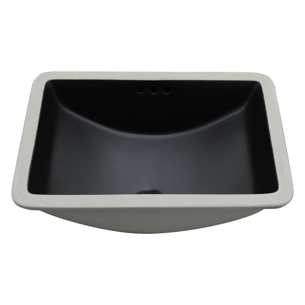 21"x14.75" Undermount Ceramic Sink