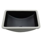 21"x14.75" Undermount Ceramic Sink