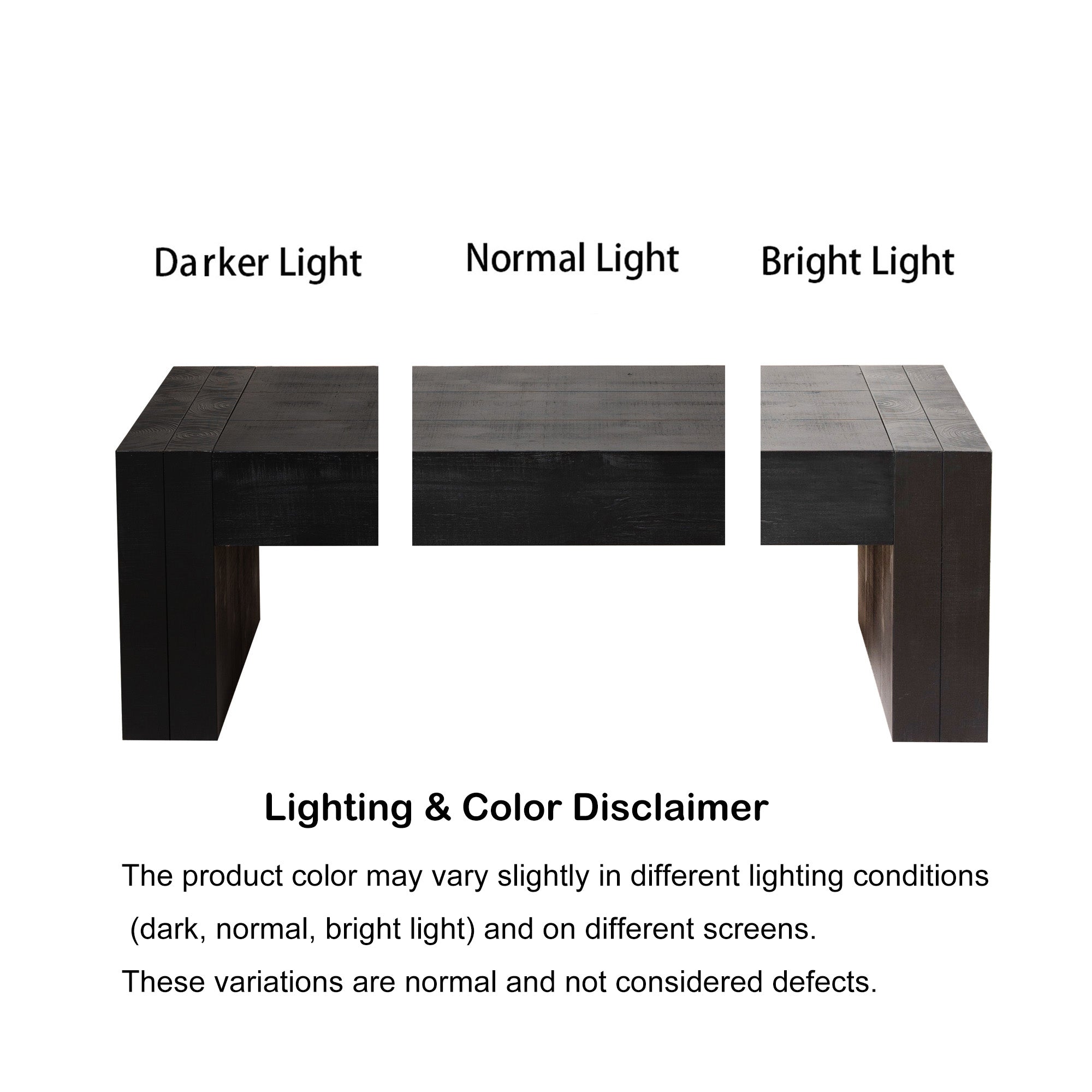49" Engineered Wood Coffee Table