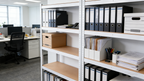 5 Tier Laminated Display Shelving Unit