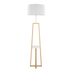 Shelf Contemporary Floor Lamp
