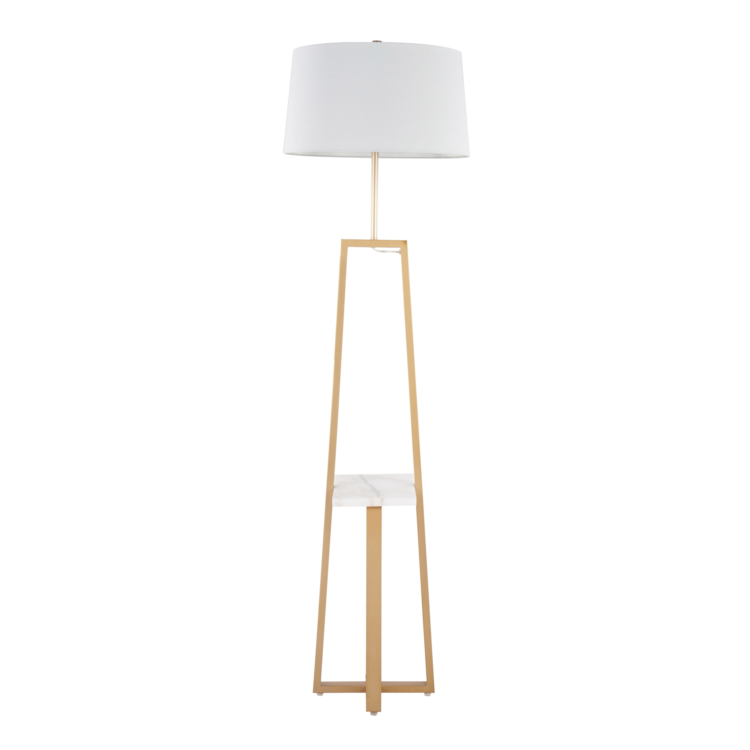Shelf Contemporary Floor Lamp